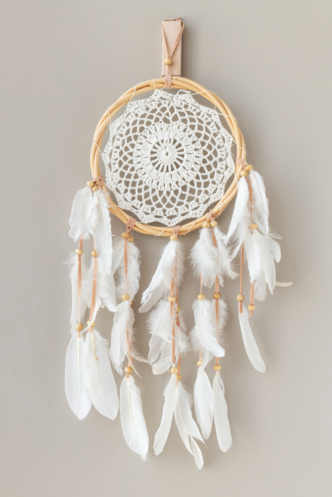 Artisan woven wall hanging